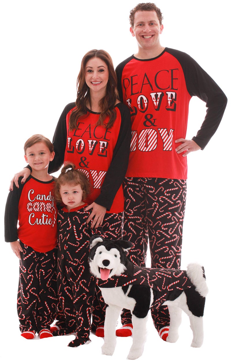 #followme Family Pajamas Microfleece Mens Pajama Set 6750-10179-L - Image 1
